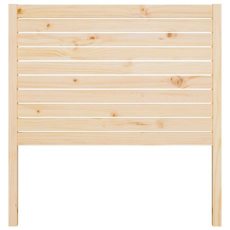Bed Headboard 96X4X100 Cm Solid Wood Pine