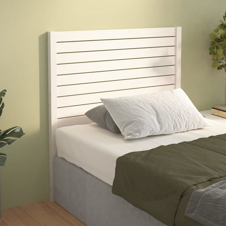 Bed Headboard 96X4X100 Cm Solid Wood Pine