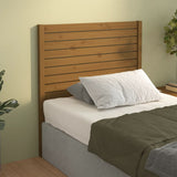 Bed Headboard 96X4X100 Cm Solid Wood Pine