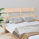 Bed Headboard 138X3X81 Cm Solid Wood Pine