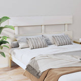 Bed Headboard 138X3X81 Cm Solid Wood Pine