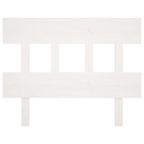 Bed Headboard 78.5X3X81 Cm Solid Wood Pine