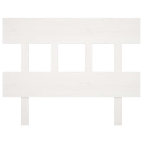 Bed Headboard 78.5X3X81 Cm Solid Wood Pine