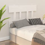 Bed Headboard 78.5X3X81 Cm Solid Wood Pine