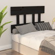 Bed Headboard 78.5X3X81 Cm Solid Wood Pine