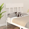 Bed Headboard 78.5X3X81 Cm Solid Wood Pine