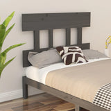 Bed Headboard 78.5X3X81 Cm Solid Wood Pine