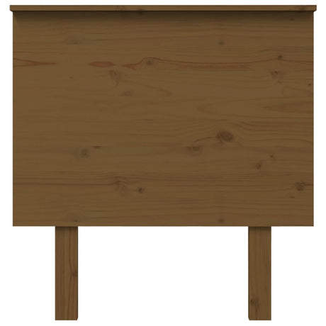 Bed Headboard 79X6X82.5 Cm Solid Wood Pine