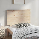 Bed Headboard 79X6X82.5 Cm Solid Wood Pine