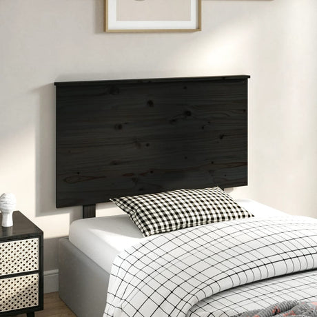 Bed Headboard 79X6X82.5 Cm Solid Wood Pine