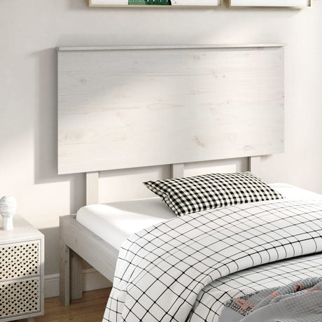 Bed Headboard 79X6X82.5 Cm Solid Wood Pine