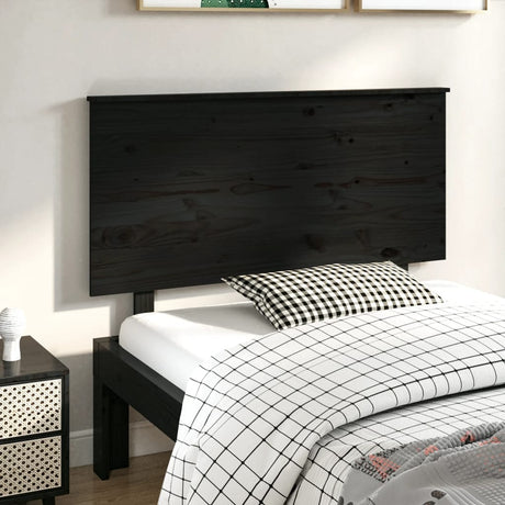 Bed Headboard 79X6X82.5 Cm Solid Wood Pine