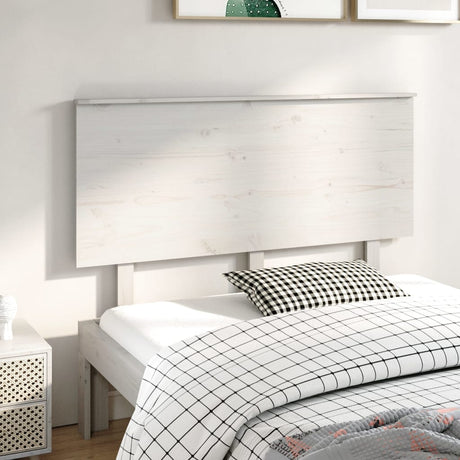 Bed Headboard 79X6X82.5 Cm Solid Wood Pine