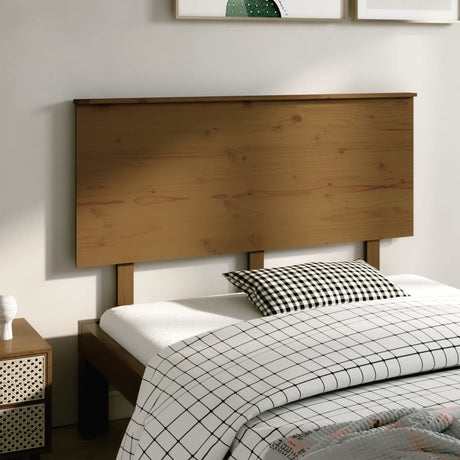 Bed Headboard 79X6X82.5 Cm Solid Wood Pine