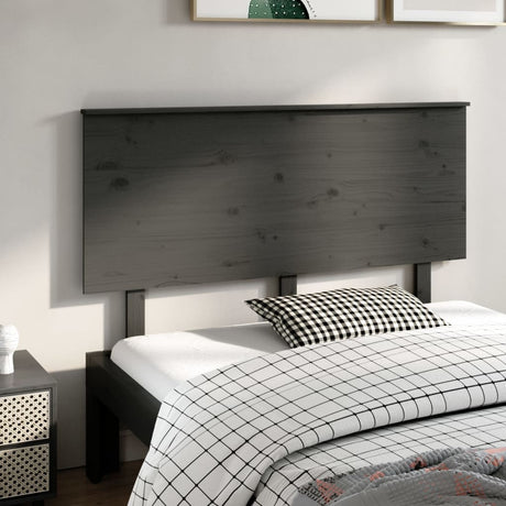 Bed Headboard 79X6X82.5 Cm Solid Wood Pine