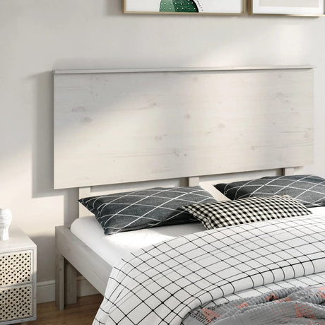 Bed Headboard 79X6X82.5 Cm Solid Wood Pine