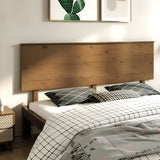Bed Headboard 79X6X82.5 Cm Solid Wood Pine