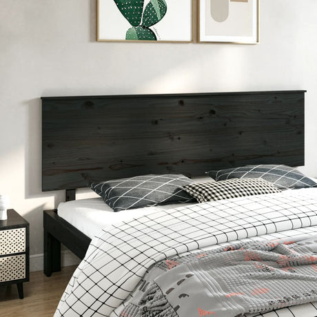 Bed Headboard 79X6X82.5 Cm Solid Wood Pine