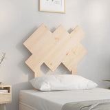 Bed Headboard 196X3X80.5 Cm Solid Wood Pine