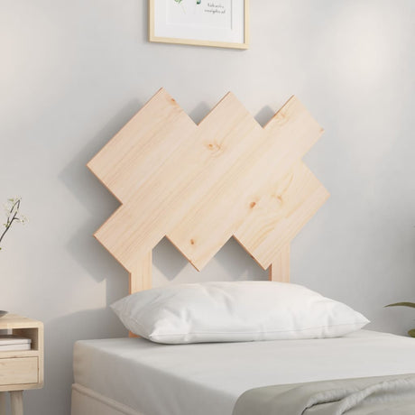 Bed Headboard 196X3X80.5 Cm Solid Wood Pine