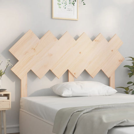 Bed Headboard 196X3X80.5 Cm Solid Wood Pine