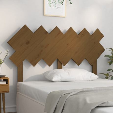 Bed Headboard 196X3X80.5 Cm Solid Wood Pine