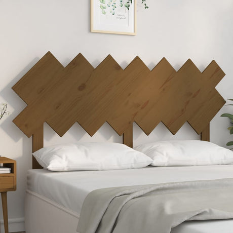 Bed Headboard 196X3X80.5 Cm Solid Wood Pine