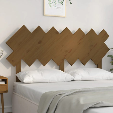 Bed Headboard 196X3X80.5 Cm Solid Wood Pine