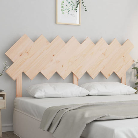 Bed Headboard 196X3X80.5 Cm Solid Wood Pine