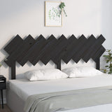 Bed Headboard 196X3X80.5 Cm Solid Wood Pine