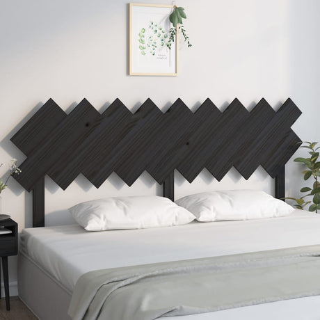 Bed Headboard 196X3X80.5 Cm Solid Wood Pine