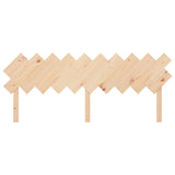 Bed Headboard 196X3X80.5 Cm Solid Wood Pine