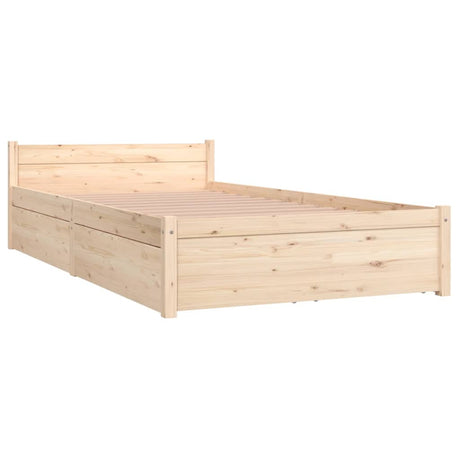 3103488  Bed Frame Without Mattress With Drawers (815034+814989)