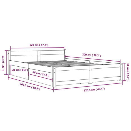 Bed Frame Without Mattress With Drawers