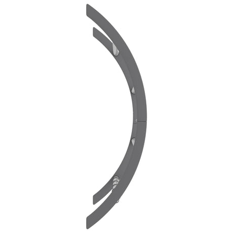 Towel Rack With Hooks Silver Aluminium