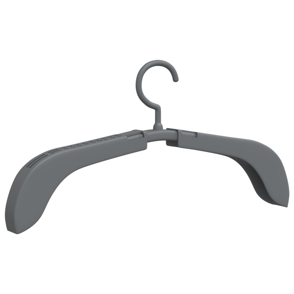 Extendable Clothes Hangers 5 Pcs Grey