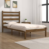 3103633  Bed Frame Without Mattress Solid Wood (810002+818400)