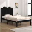 3103772  Bed Frame Without Mattress Solid Wood (810011+818459)