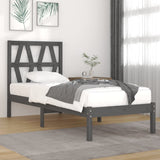 3104018  Bed Frame Without Mattress Solid Wood (810037+818640)