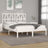 3104018  Bed Frame Without Mattress Solid Wood (810037+818640)