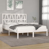 3104018  Bed Frame Without Mattress Solid Wood (810037+818640)