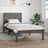 Bed Frame Without Mattress Solid Wood Pine