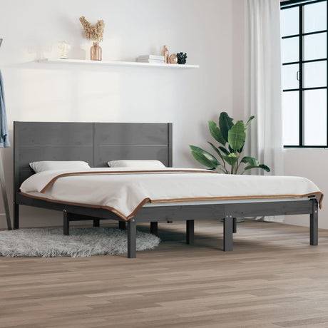 Bed Frame Without Mattress Solid Wood Pine