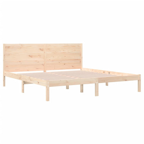 Bed Frame Without Mattress Solid Wood Pine