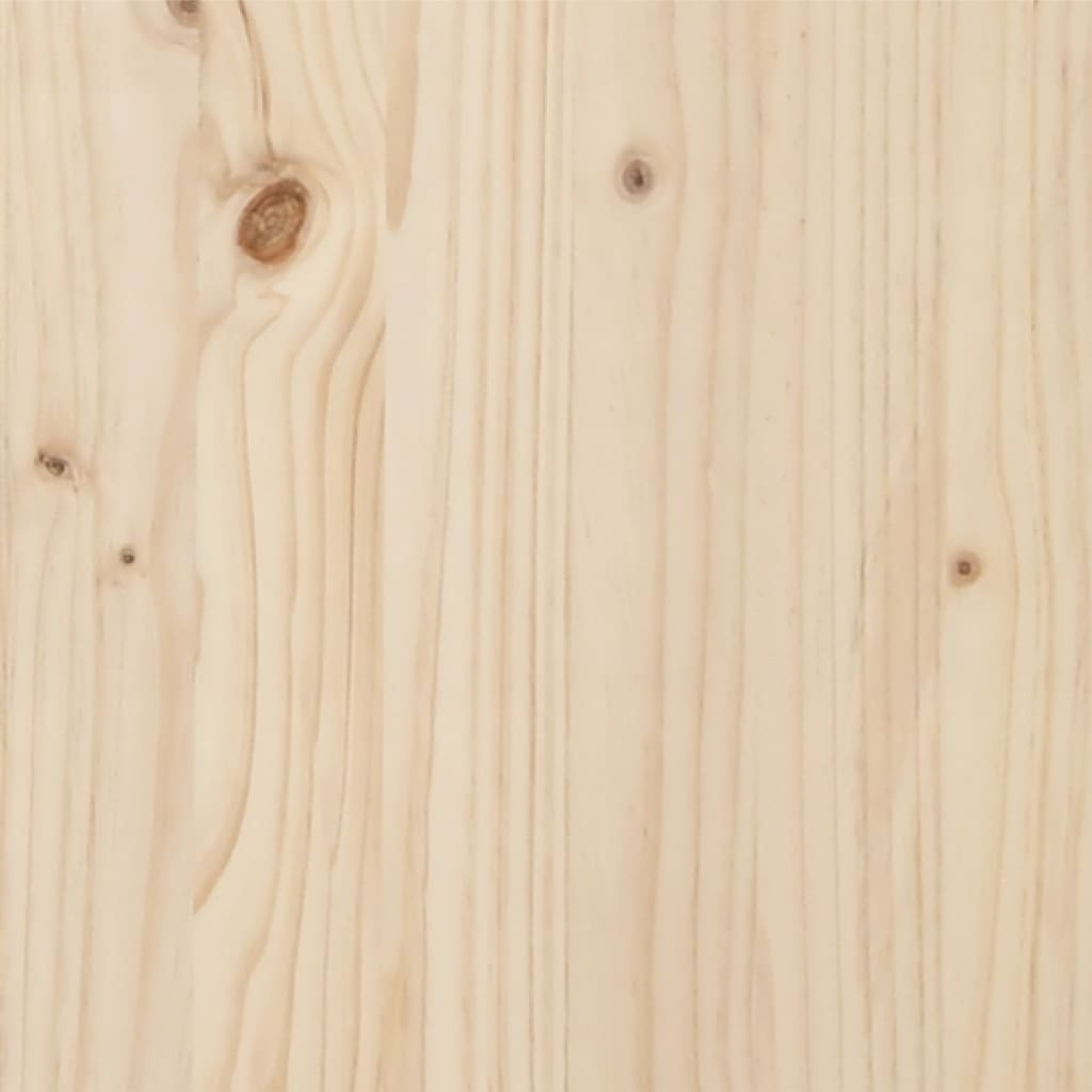 Bed Frame Without Mattress Solid Wood Pine