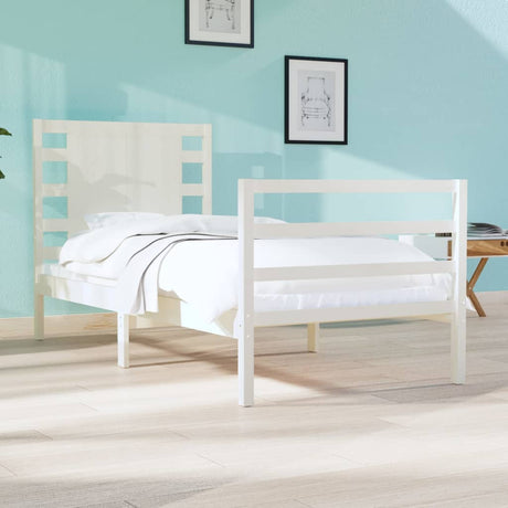 Bed Frame Without Mattress King Size Solid Wood Pine