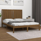 Bed Frame Without Mattress Solid Wood Pine