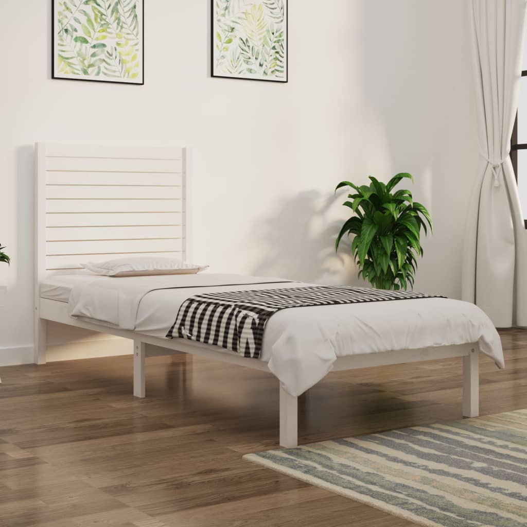 Bed Frame Without Mattress Small Double Solid Wood