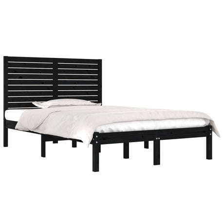 Bed Frame Without Mattress Small Double Solid Wood