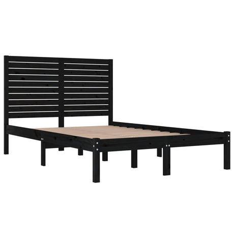 Bed Frame Without Mattress Small Double Solid Wood